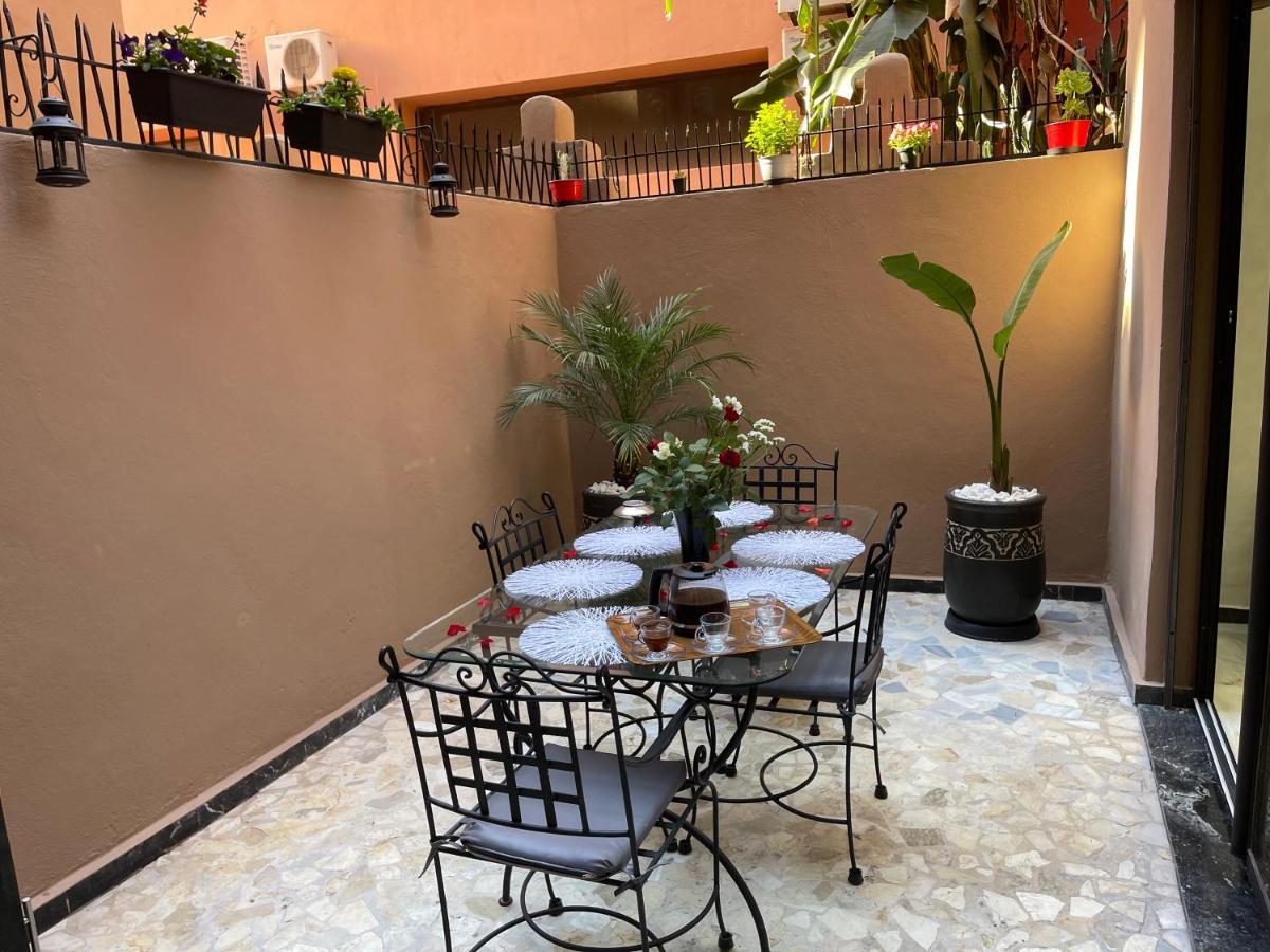 Appartement En Duplex Avec 3 Chambres Haut Standing Gueliz Marrakech มาร์ราเกช ภายนอก รูปภาพ